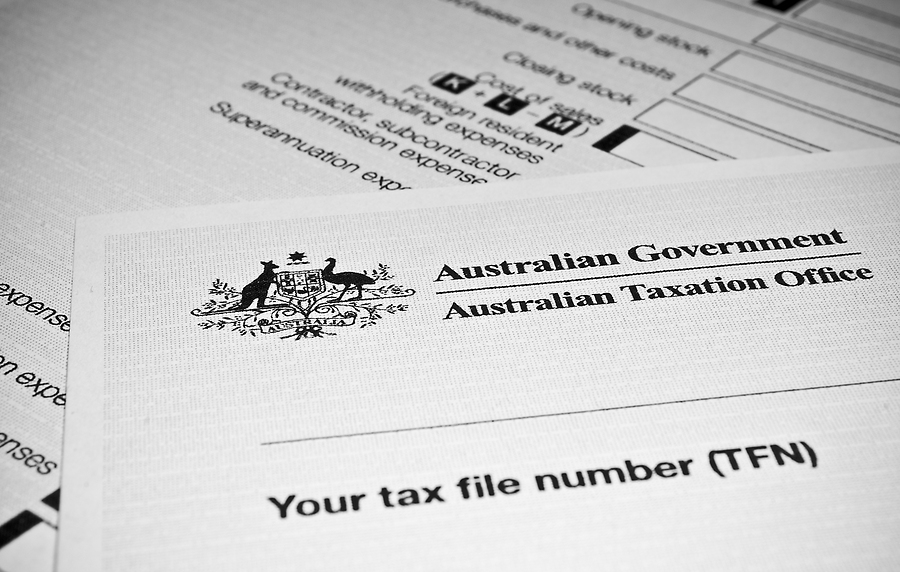 Tax file document